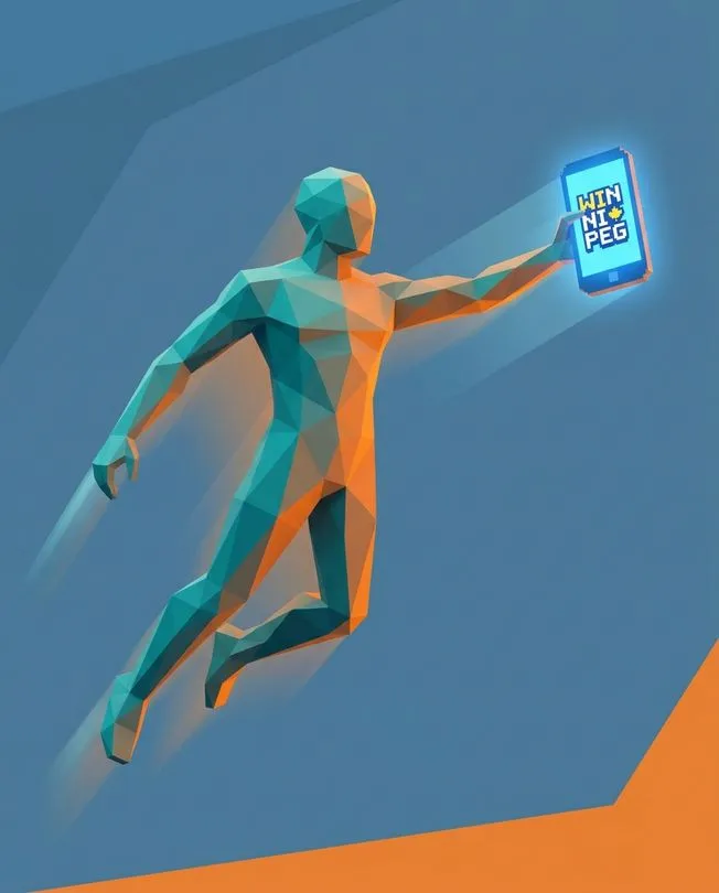 download the mobile app for instant transactions: Winnipeg